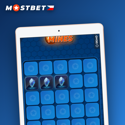 Mostbet Mines ve vyváženém režimu — tři miny na mřížce 5×5 se středním rizikem