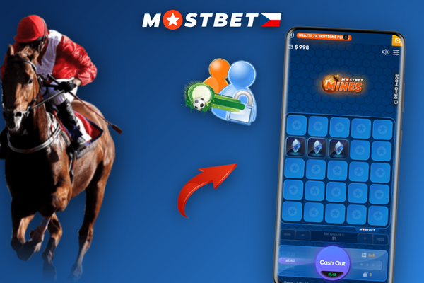 Mostbet Mines v demo režimu — herní rozhraní se štítkem Demo a virtuálním zůstatkem
