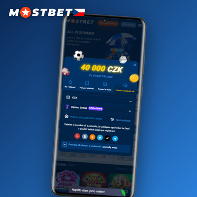 Mostbet registrace přes sociální sítě – přihlášení účtem Google nebo Facebook