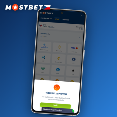 Mostbet bankovní převod výher na český účet v korunách pro vyšší částky